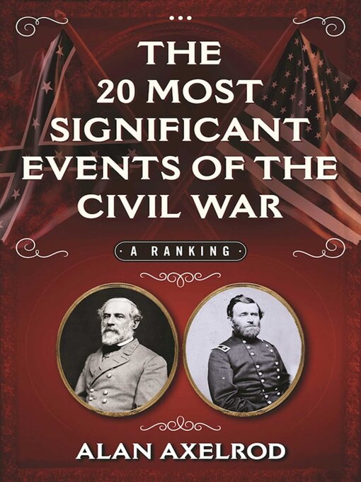 Title details for The 20 Most Significant Events of the Civil War by Alan Axelrod - Available